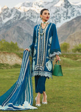 D#7A Crimson Luxury Emb Lawn Collection 623